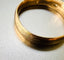 Three Diamond Ring Band in 14k Gold