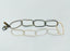 TriColor Organic Bean Link Bracelet in 14K Gold and Silver