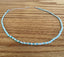 Amazonite and White Pearl Necklace in Silver