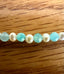 Amazonite and White Pearl Necklace in Silver
