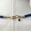 Royal Blue Burmese Sapphire Necklace with Pendant in 14K Gold