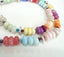 Multistone Multicolor Candy Opal Necklace in Silver