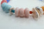 Multistone Multicolor Candy Opal Necklace in Silver