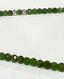 Dainty Chrome Diopside Necklace in Silver