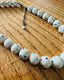Dalmatian Jasper Necklace in Silver