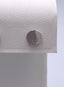Yin Yang Circle Stud Earrings with CZ in Silver