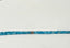 Dainty Double Strand Heishi Turquoise Bracelet in Silver