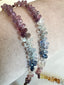 Soft Colors Sapphire Briolette Necklace in 18k