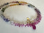 Soft Colors Sapphire Briolette Necklace in 18k
