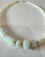 Ethiopian Rainbow Fire Opal Necklace in Gold