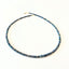 Black Ethiopian Opal Necklace in Gold