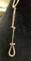 Open Oval Link Chain Necklace in 14k Gold and Oxidized Silver