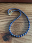 Sun and Sky Lapis Lazuli Necklace in 18K Gold
