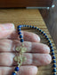 Sun and Sky Lapis Lazuli Necklace in 18K Gold