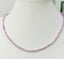 Pale Purple Kunzite Necklace in Silver