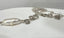 Long Pearl Pendant Necklace with Spirals in Silver