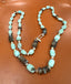 Larimar, Opal and Labradorite Necklace in Silver
