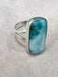 Larimar Ring in Silver
