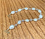 Pearl and White Sapphire Bracelet in 18K Gold