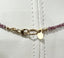 Pink Rough Diamond Necklace in 14K Gold