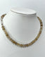 Gold Rutile Quartz Necklace in Silver