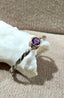Amethyst Ring in Silver and Gold