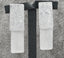 Rectangles Dangle Earrings in Silver