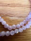 Pale Purple Kunzite Necklace in Silver