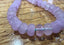 Lavender Quartz Necklace in Silver