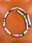 Multicolor Opal Necklace in Silver