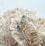 Opal on Bar Single Stud Earring in Silver