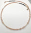 Pink Pearl and Rough Diamond Necklace in 14K Gold