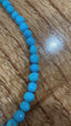 Kingman Mine Turquoise Nugget Necklace in Silver