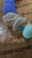 Multistone Multicolor Candy Opal Necklace in Silver