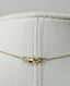 Dainty Turquoise Nugget Chain Necklace in Gold