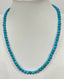 Kingman Mine Turquoise Nugget Necklace in Silver